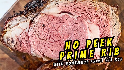 The BEST No-Peek Prime Rib Roast Recipe (Foolproof & Juicy with Homemade Prime Rib Rub!) #primerib