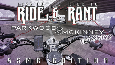 Ride & Rant | Vtwin Honda Shadow Aero VT750 | Parkwood | McKinney | ASMR Edition