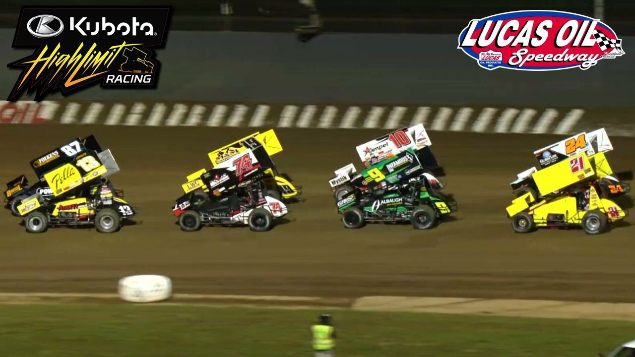 Kubota High Limit Racing Roto-Rooter Midweek Series Finale At Lucas Oil Speedway (10/15/2025)