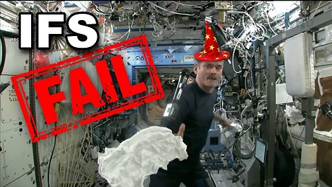 The Zero G Space Station over a Flat Earth