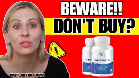 COGNICARE PRO (🛑HONEST REVIEW 2025🛑) The Truth About CogniCare Pro 😱 CogniCare Pro Pills Reviews