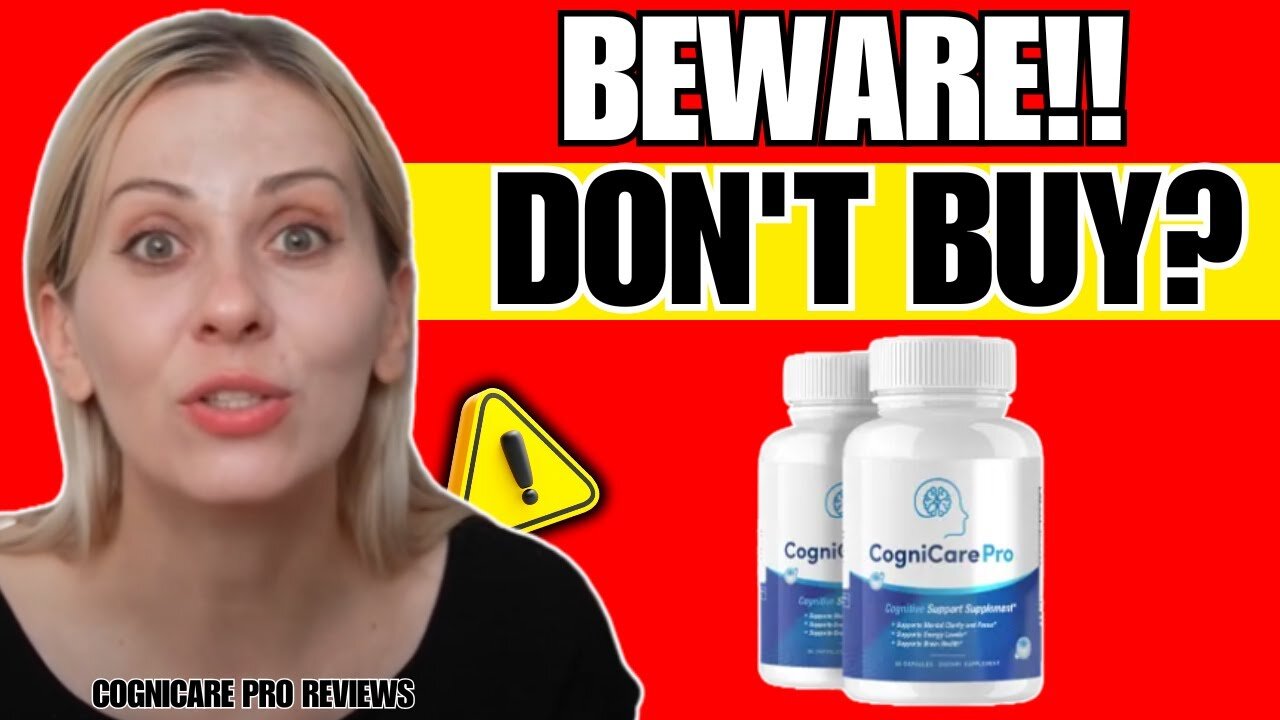 COGNICARE PRO (🛑HONEST REVIEW 2025🛑) The Truth About CogniCare Pro 😱 CogniCare Pro Pills Reviews