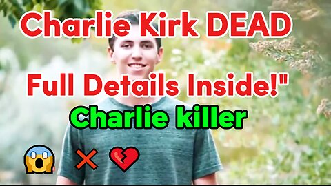 "Breaking News: What Really Happened to Charlie kirk? 😱 Full Details Inside"