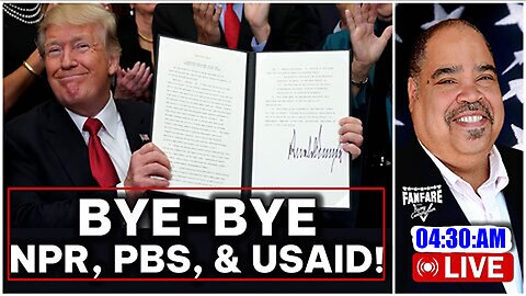 Barry Cunningham and trump update WATCH LIVE: PRESIDENT TRUMP SIGNS LAWS ON CRYPTO AND ENDS NPR