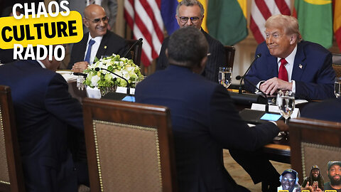 President Trump Tells Liberian President He Speaks Good English