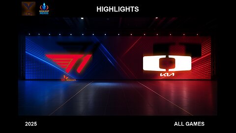 T1 vs DK ALL GAMES Highlights - LCK Highlights 2025 - T1 vs Dplus KIA