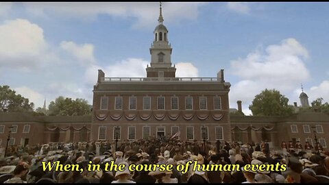 July 8th, 1776 - First Public Reading of the Declaration of Independence