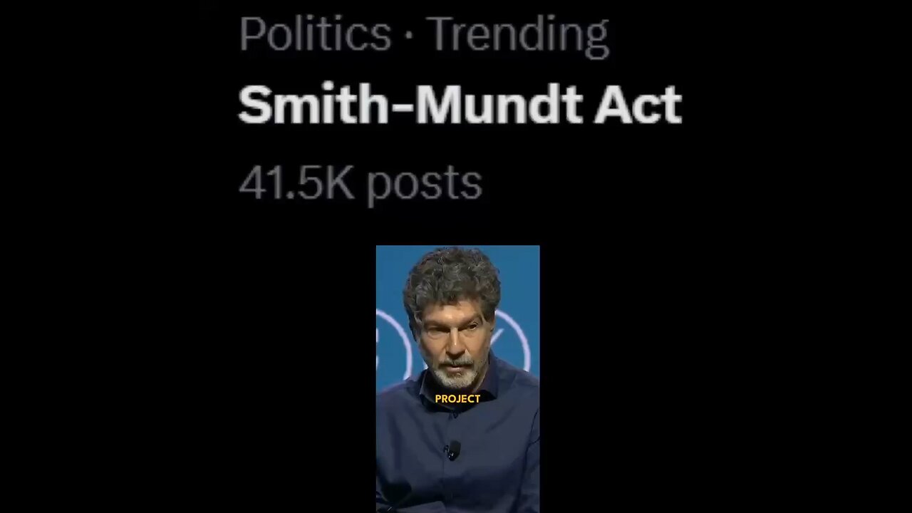 The Smith Mundt Act