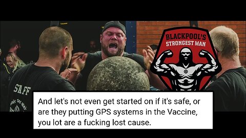 Let's check on Blackpool Strongman, Big Mean Dean, who had his brain washed clean!