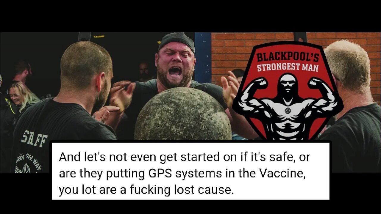 Let's check on Blackpool Strongman, Big Mean Dean, who had his brain washed clean!