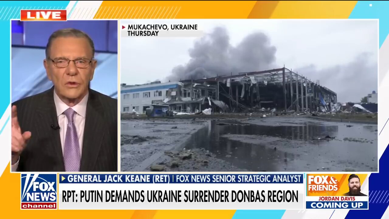 General Keane: U.S. MUST be on the ground in Ukraine