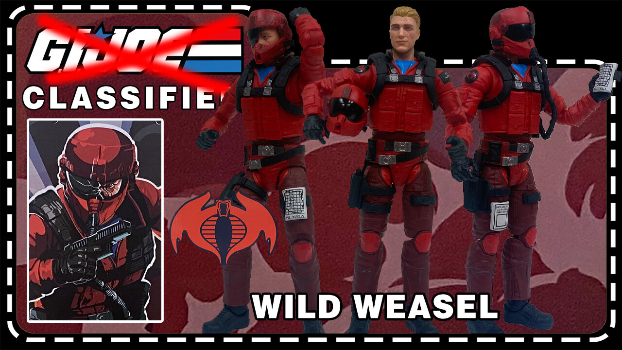 Wild Weasel - Rattler Haslab - G.I. Joe Classified 184 - Unboxing & Review