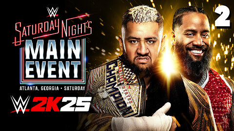 WWE 2K25 Saturday Night's Main Event July 2025 - Match 2 - Jimmy gets SPIKED!