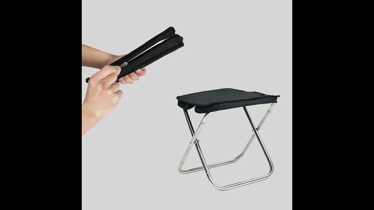 Portable Stable Camping Stool, for Hunting, Fishing, Photography, Events