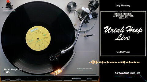 Uriah Heep Live ) 1973 (2LP Bronze Japan)