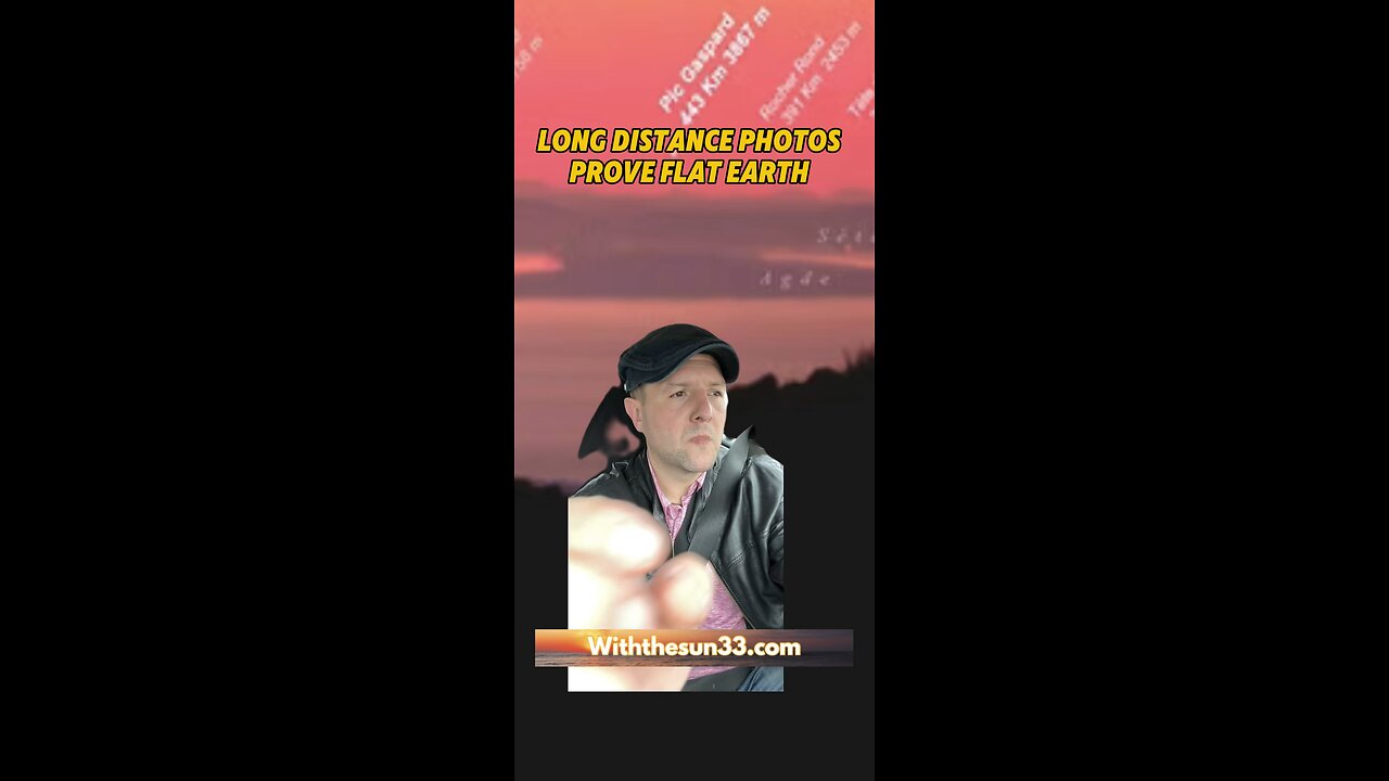Long distance photos should prove a flat earth