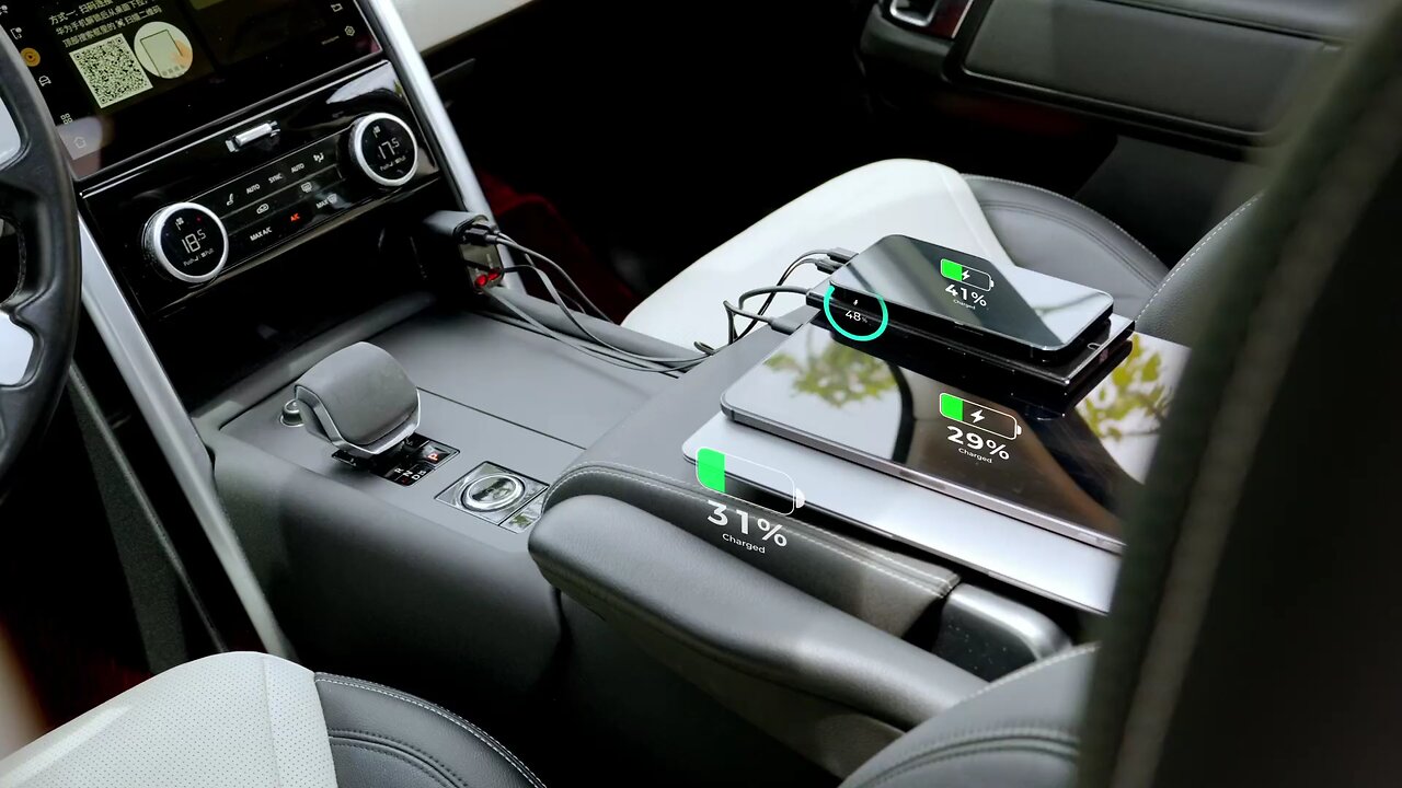 lisen retractable car fast charger