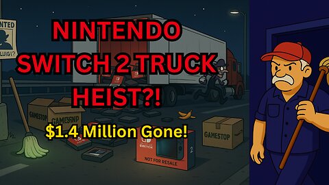 3,000 Switch 2 Consoles STOLEN – The Nintendo Heist of the Year! 🚨🎮