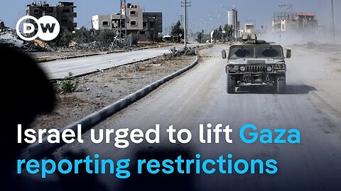 More than 140 media outlets demand access to Gaza | DW News