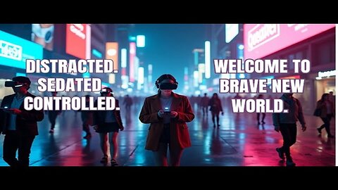 Must Watch! Part 1 - 1984 Was a Distraction—Huxley’s Brave New World Is Unfolding NOW