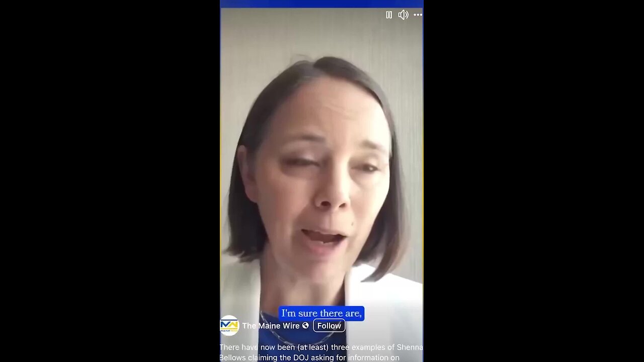 Maine Secretary of State Admits She Believes Non-Citizens Are Registered to Vote in Maine