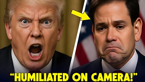 Trump Just HUMILIATED Rubio In Front Of His ENTIRE Cabinet