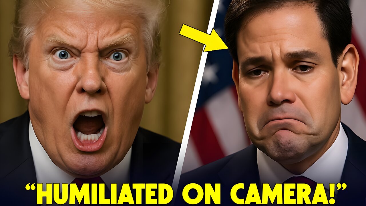 Trump Just HUMILIATED Rubio In Front Of His ENTIRE Cabinet