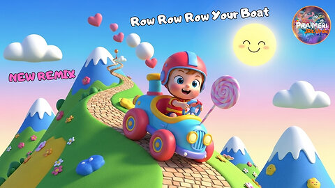 Row Row Row Your Boat | NEW REMIX | Woohoo Kids New Fun Nursery Rhyme and Song OUT NOW