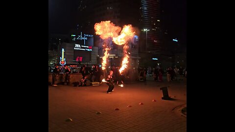 Taniec ognia (Fireshow) grupa Sabaath [9:16]