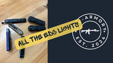 Reviewing the Most Popular EDC Lights - Surefire, Streamlight & Olight