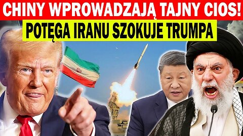Chiny zadały tajny cios na Bliskim Wschodzie, zaskakując Trumpa – wielki plan dla Iranu!