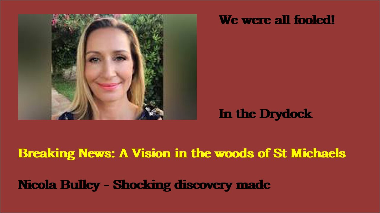 Nicola Bulley - A Vision in the woods of St Michaels