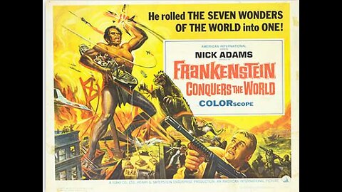 Creature Feature: FRANKENSTEIN CONQUERS THE WORLD (1966) NICK ADAMS