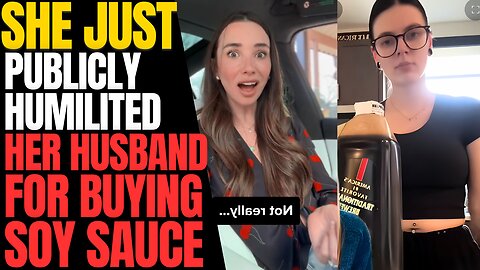 Angry Wife Complains About Husband Buying Groceries