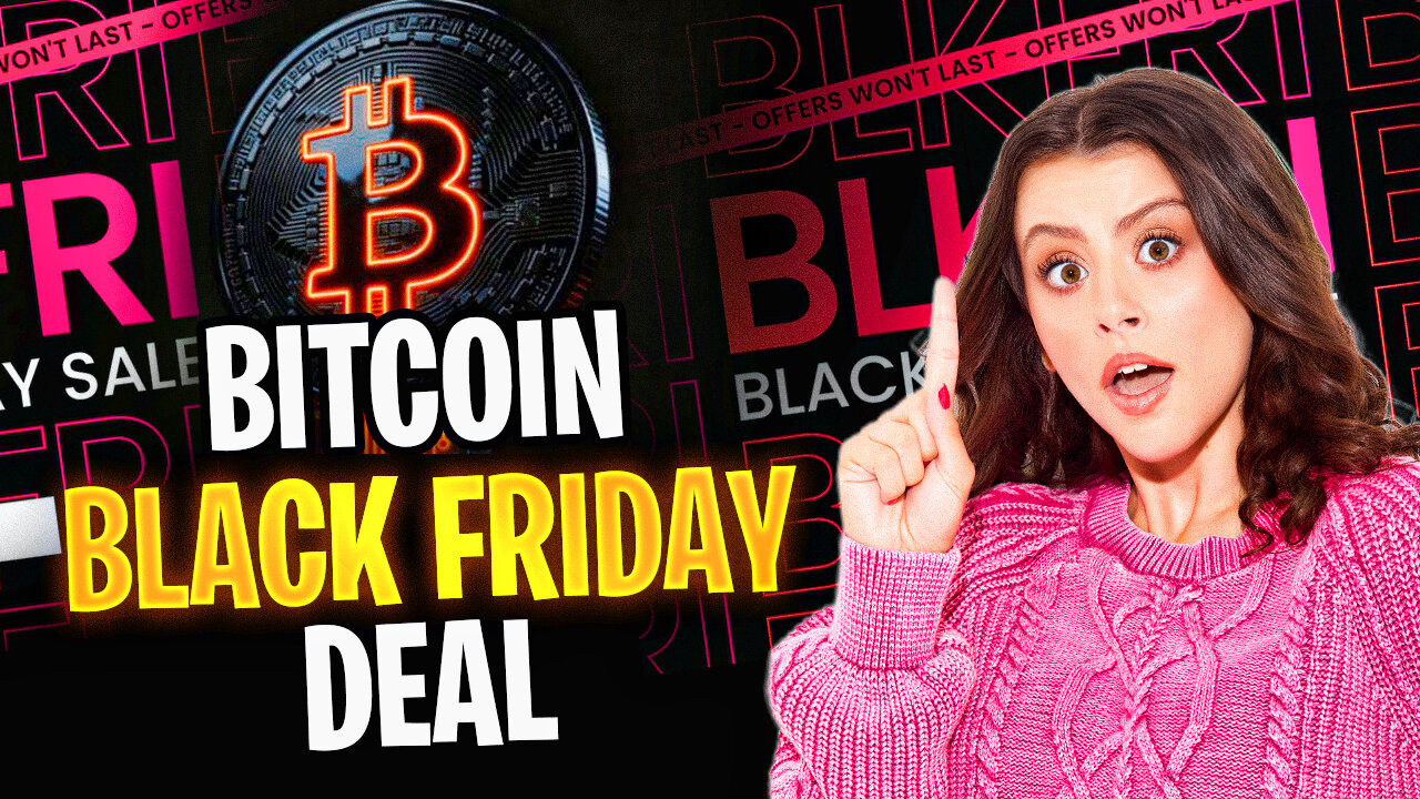 BITCOIN IS ON SALE! BLACK FRIDAY DEAL YOU CAN'T MISS!