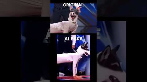Original vs AI fake from American got talent