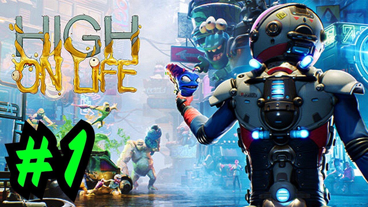 i’m too high to be playing the FUNNIEST game ever 😂 | High on Life [#01]