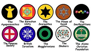 Tutte le sette nate dalla Bibbia spiegate DOCUMENTARIO il paganesimo moderno,comprende una vasta serie di cults,sette e nuovi movimenti religiosi detti NRM e cult UFO,apocalittici che esistono da decenni