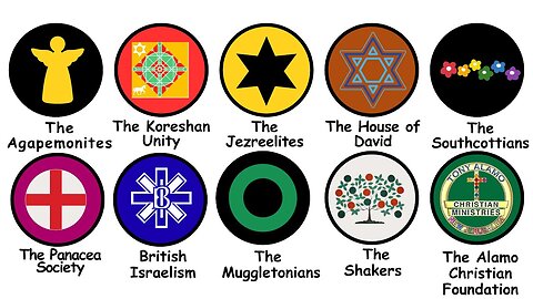 Tutte le sette nate dalla Bibbia spiegate DOCUMENTARIO il paganesimo moderno,comprende una vasta serie di cults,sette e nuovi movimenti religiosi detti NRM e cult UFO,apocalittici che esistono da decenni