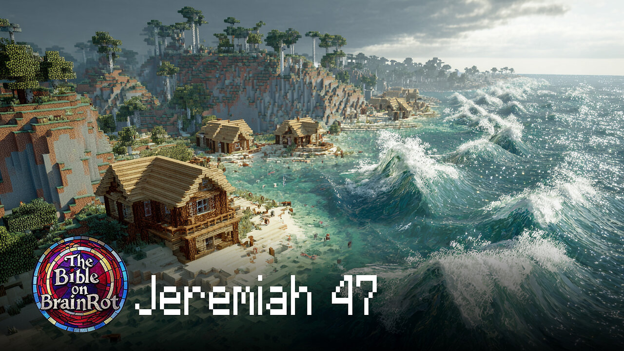 Jeremiah 47 – Judgment on Philistia | The Bible on BrainRot