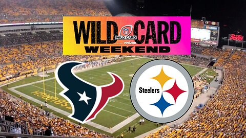 Texans @ Steelers: Wild Card Playoff LIVE REACTION & COMMENTARY #nflplayoffs #texans #steelers
