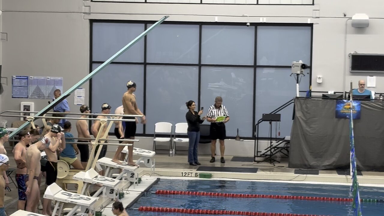 League prelims 100 free leg of 400 free relay