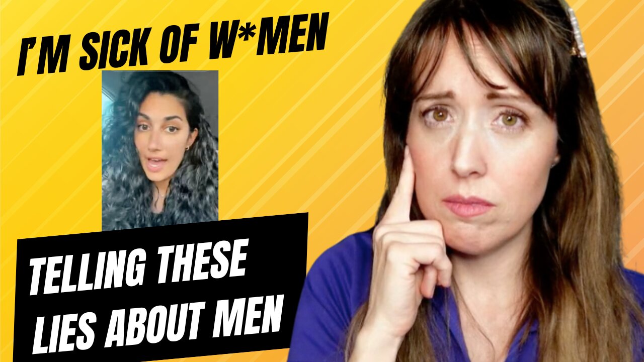 I am tired of this hate toward Men
