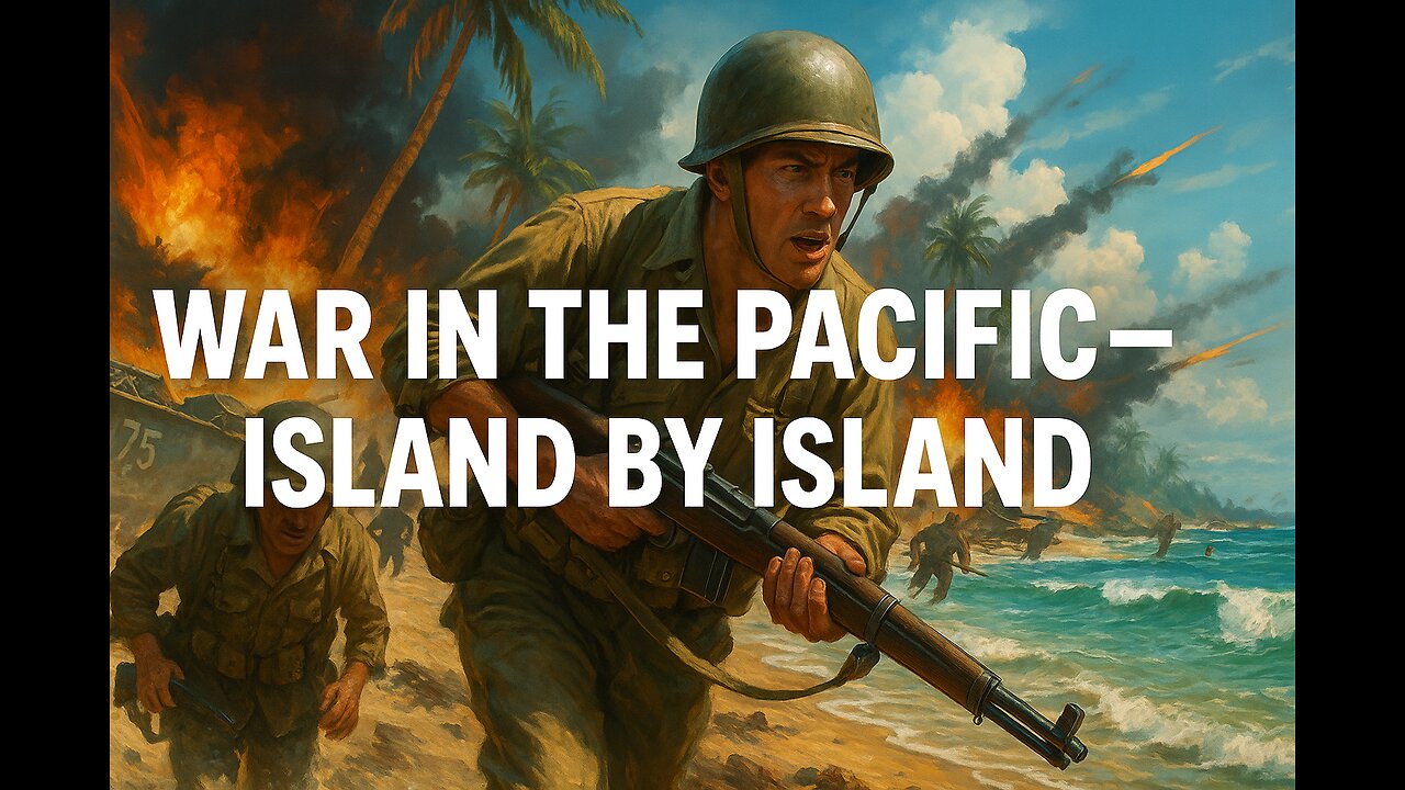 WWII in 60 Seconds – Episode 8: War in the Pacific – Island by Island