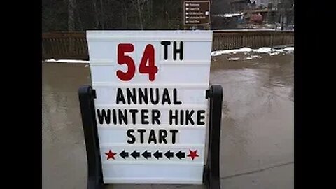 Hocking Hills Annual Winter Hike ohio