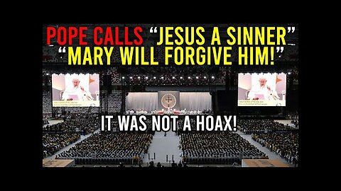 "Analyzing Pope's Controversial Statement on Jesus: Unveiling the Video Evidence"