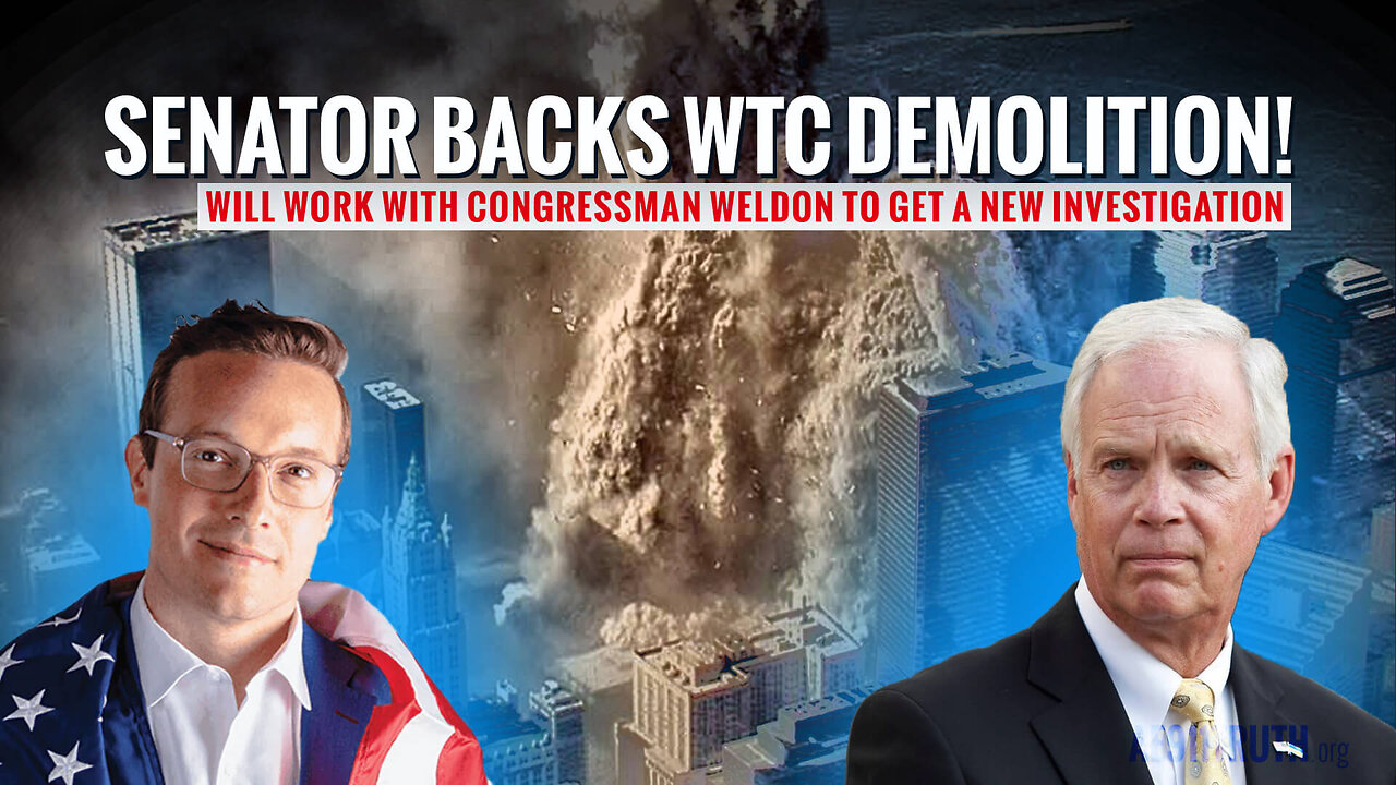 Senator Ron Johnson Backs WTC Demolition on Benny Johnson's Live Show!