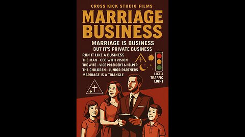 Cross kick Studio Films Marriage Business Poster