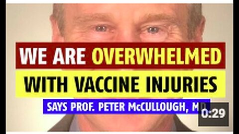 "Overwhelmed by Vaccine Injuries"