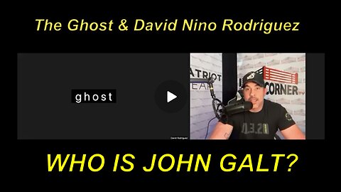 NINO W/ The Ghost "ORDER OUT OF CHAOS - War & Chaos, a Globalist Addiction. WHO IS John Galt?